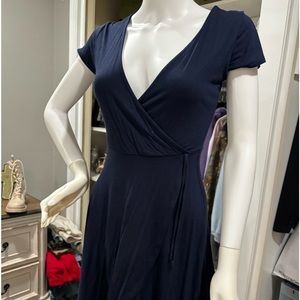 Navy blue casual dress